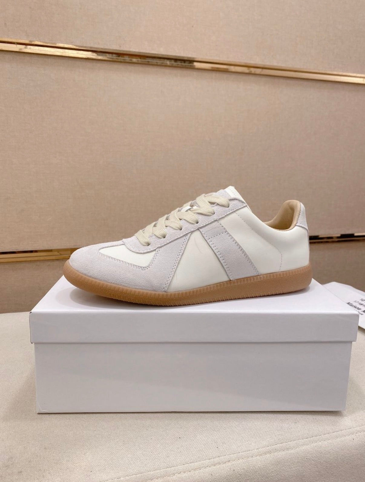 Maison Margiela German Army Trainers (White)