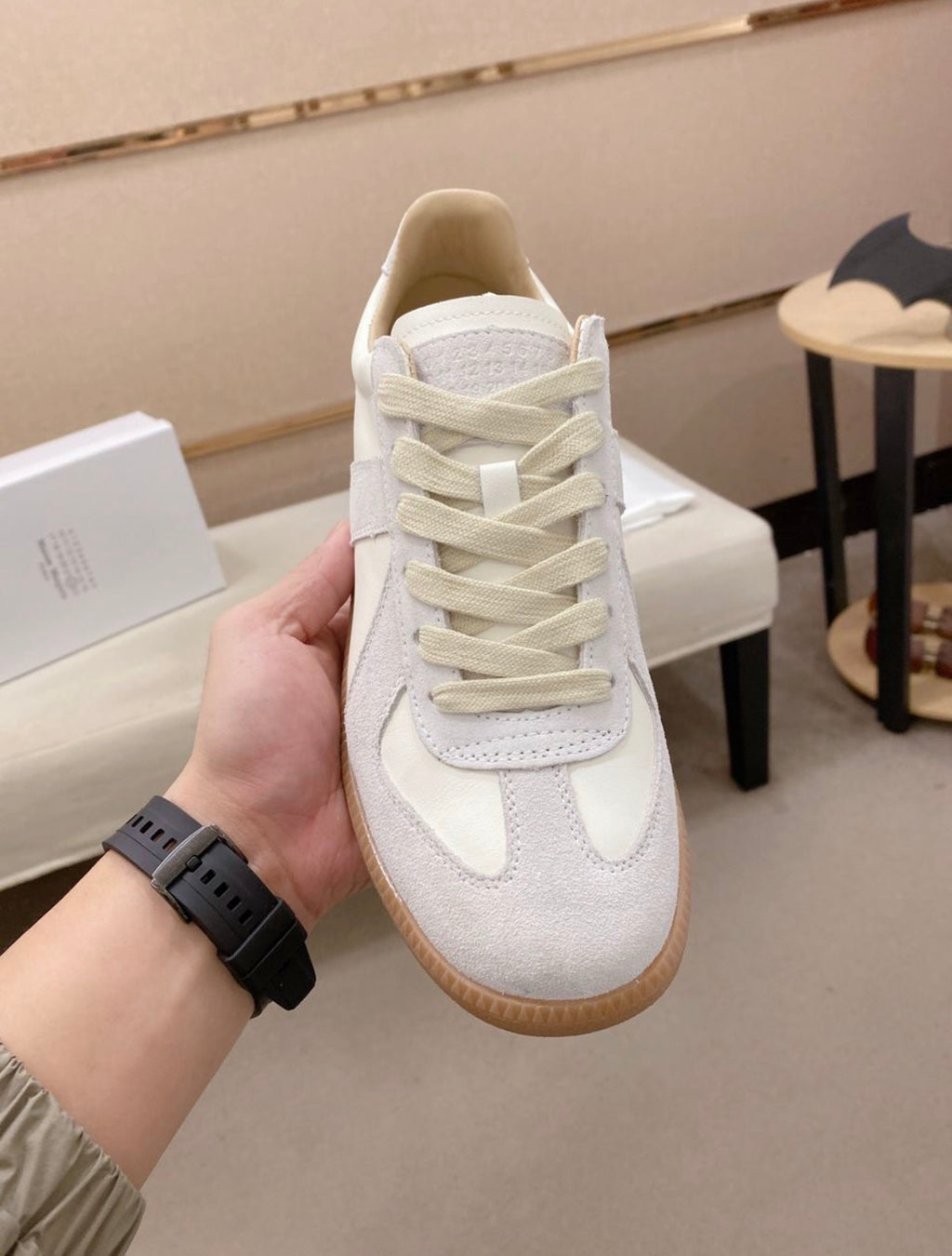 Maison Margiela German Army Trainers (White)